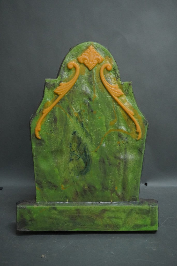 Blacklight Glowing Victorian 24" Headstone Prop view 3