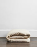 Oatmeal 100% French Flax Linen Duvet Cover