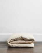 Oatmeal 100% French Flax Linen Duvet Cover