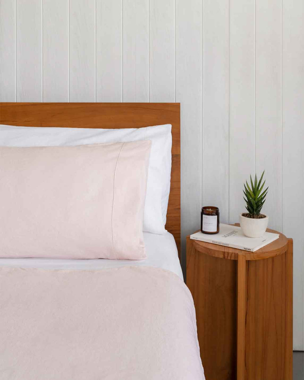 Stonewashed Linen Duvet Cover for Throw Size