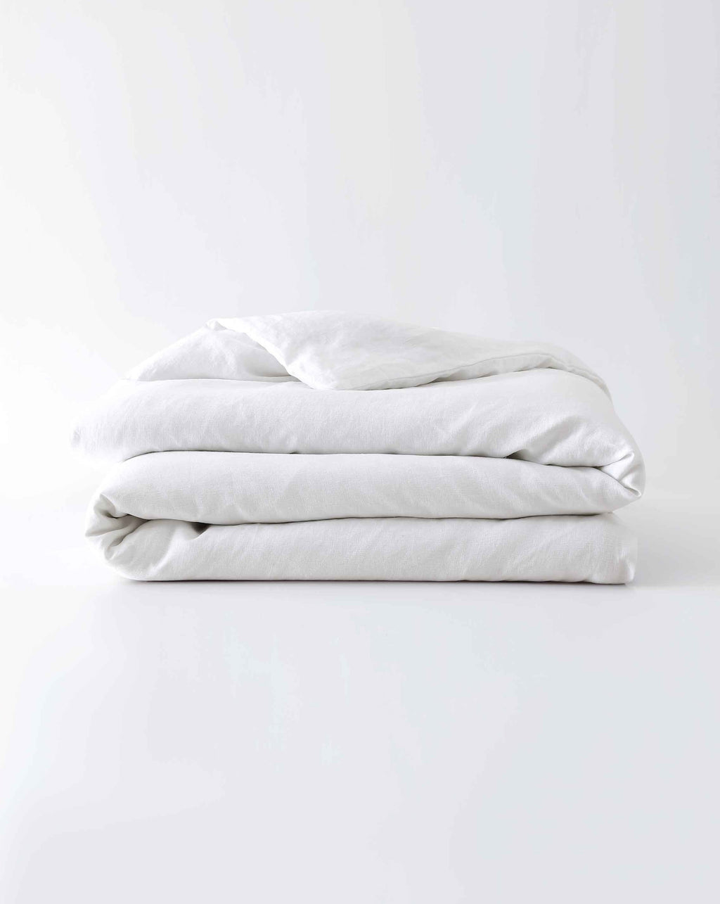 Stonewashed Linen Duvet Cover for Full/Queen Comforter