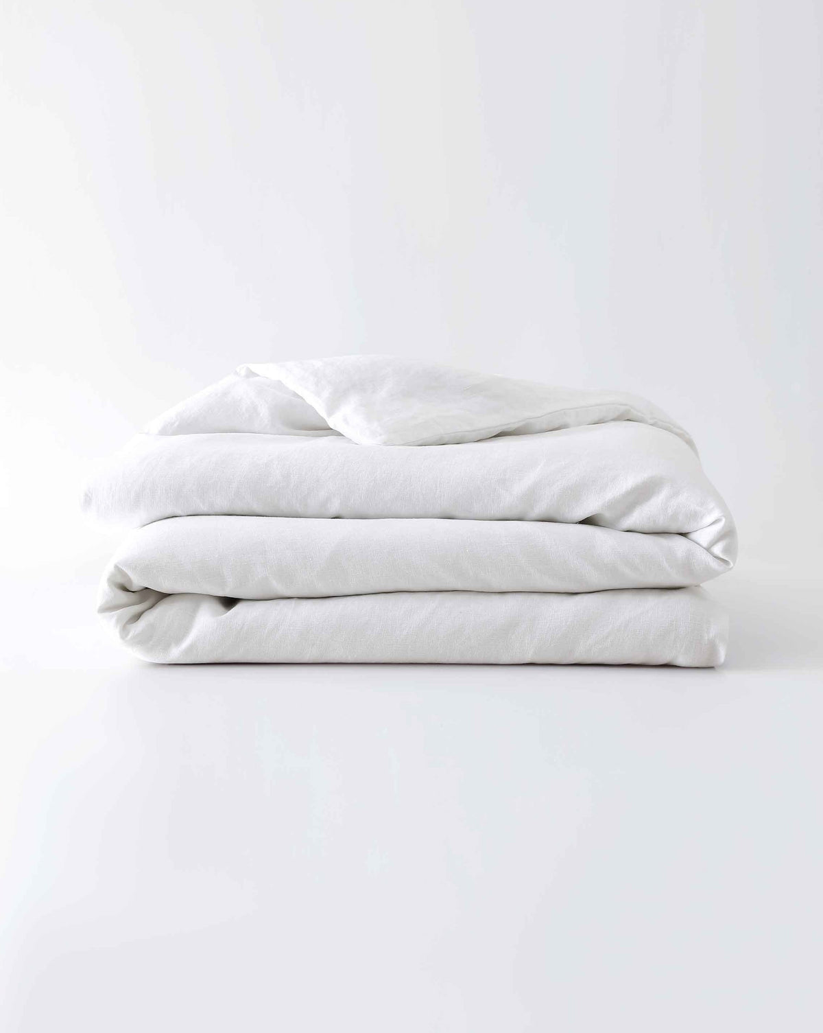 Stonewashed Linen Duvet Cover for Full/Queen Comforter