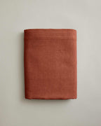 Linen Flat Sheet - Sienna
