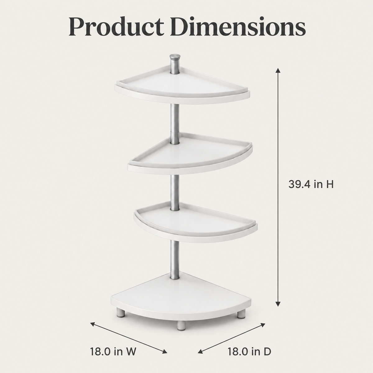 HaloStack Corner Organizer
