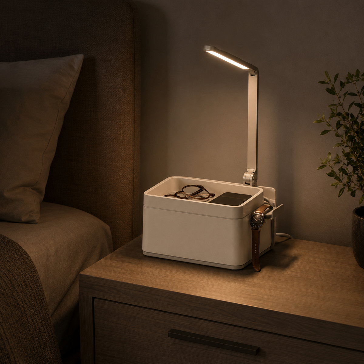 LightFold Bedside Valet