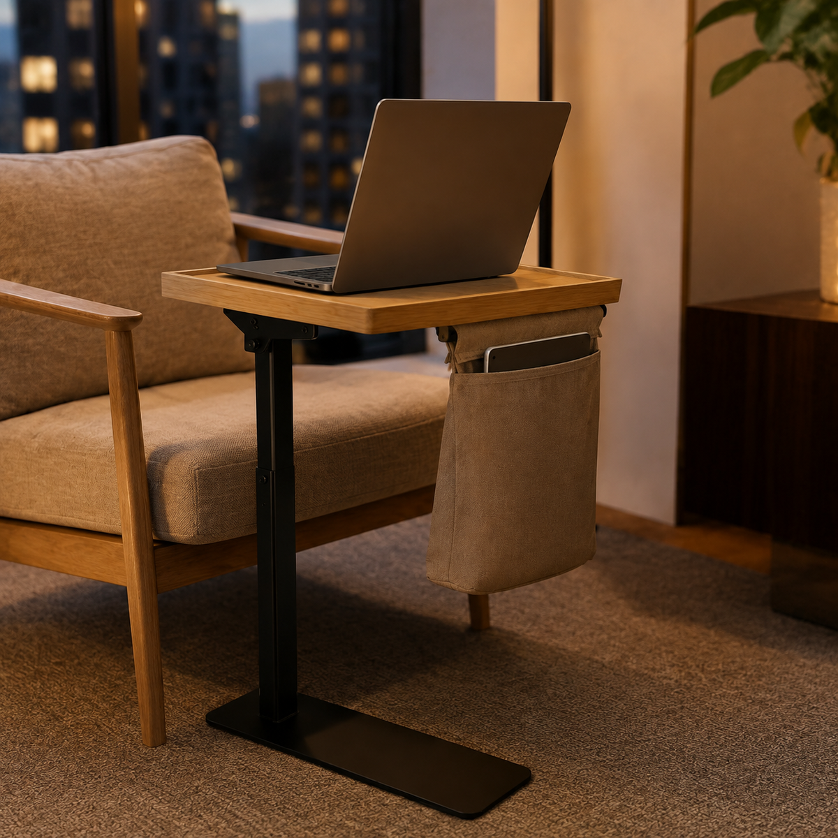 ReachRest Sofa Caddy Table