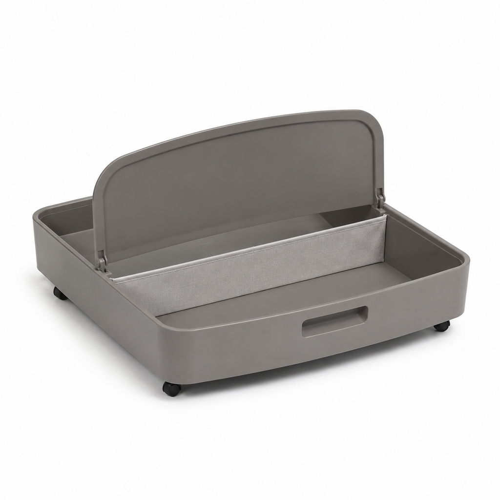 SlideArc Under-Sofa Storage Dock