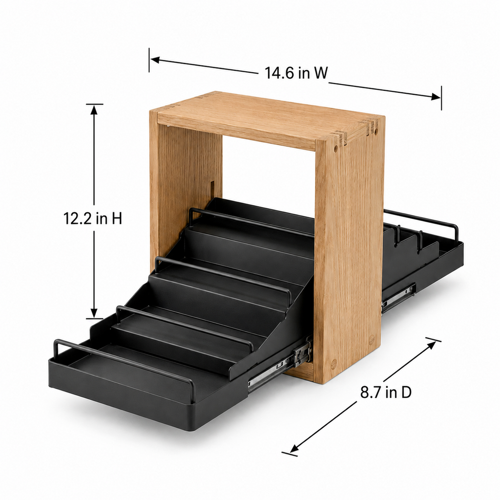SlideSpice Dual-Access Rack