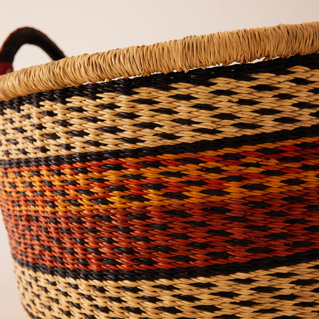 Small Woven Short Basket