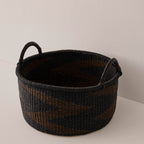 Medium Woven Short Basket