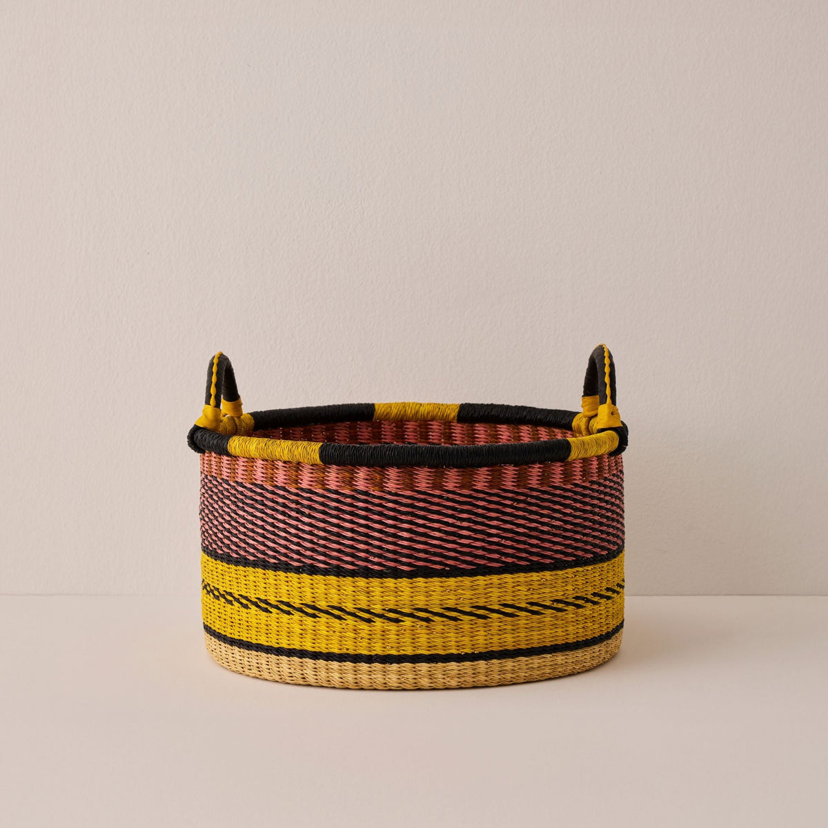 Small Woven Short Basket