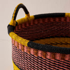 Small Woven Short Basket