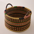 Medium Woven Short Basket