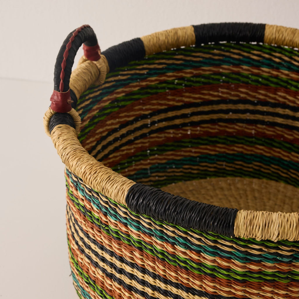 Small Woven Short Basket