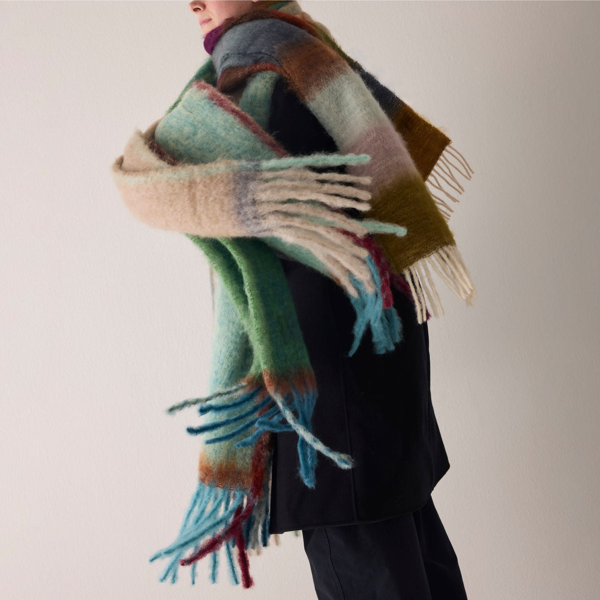 Twist Frame Scarf
