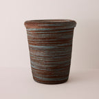 Tall Woven Lidded Hamper