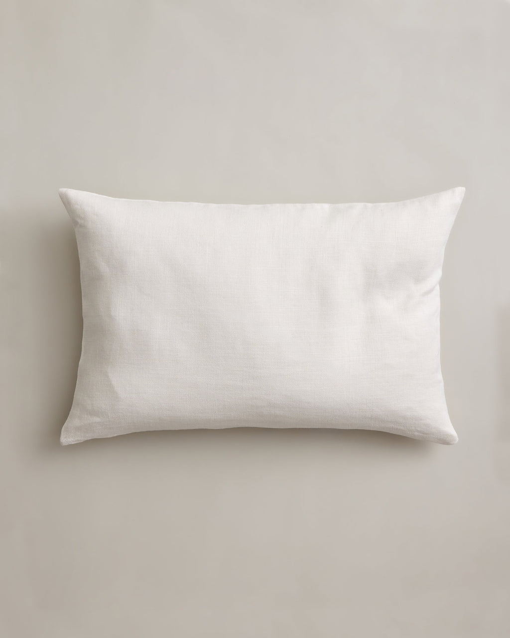 Heavyweight Linen Rectangular Cushion Cover - Ivory