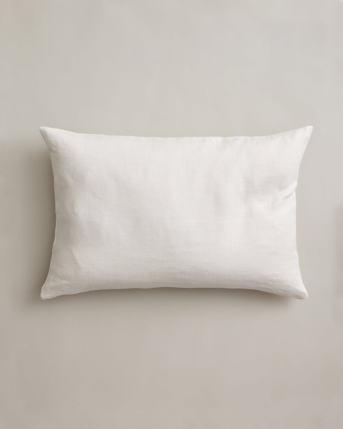 Heavyweight Linen Rectangular Cushion Cover - Ivory
