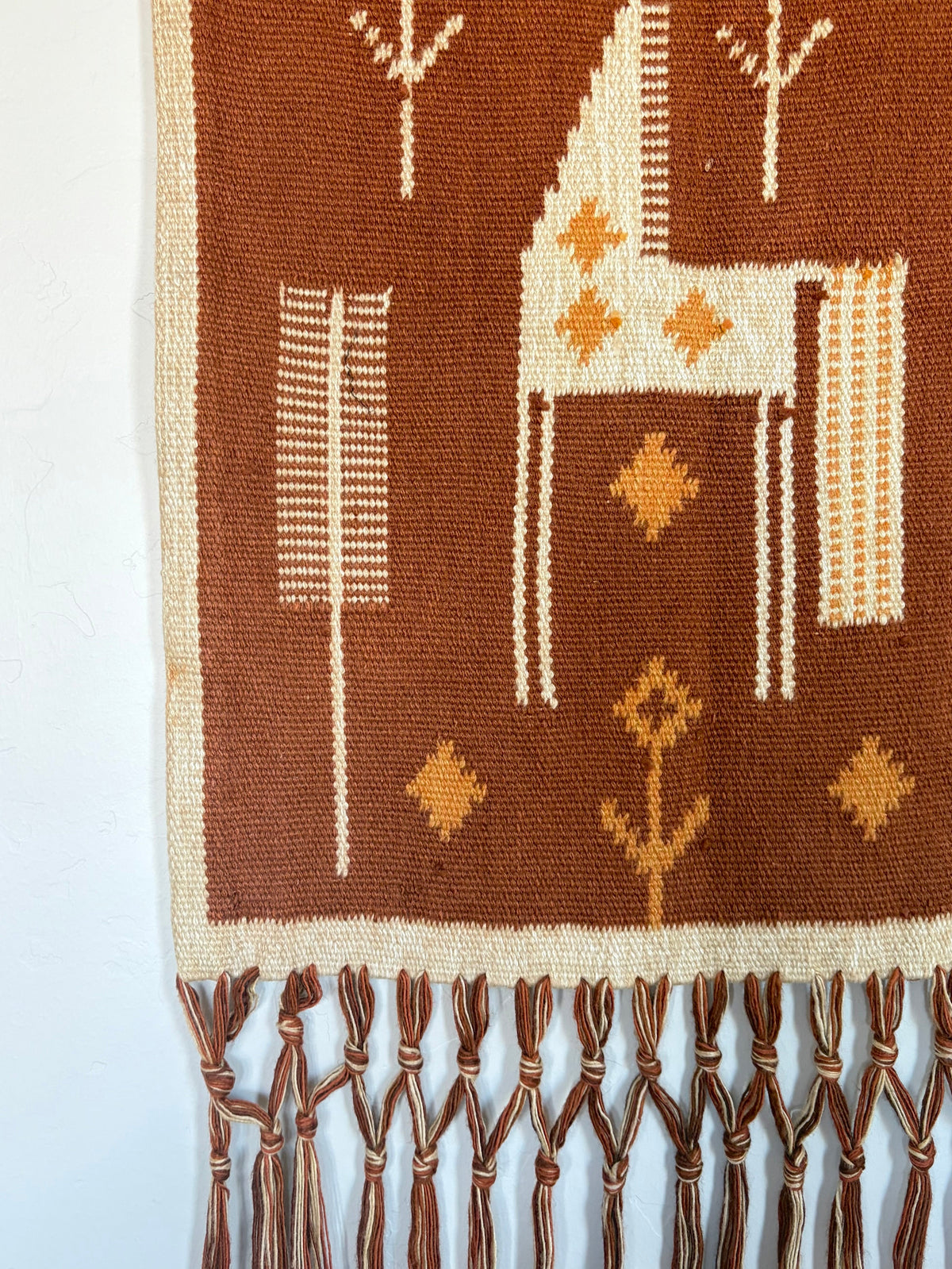 Bulgarian figurative wall hanging