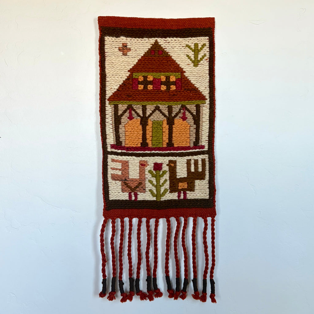 Scandinavian cabin wall hanging