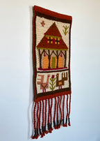 Scandinavian cabin wall hanging