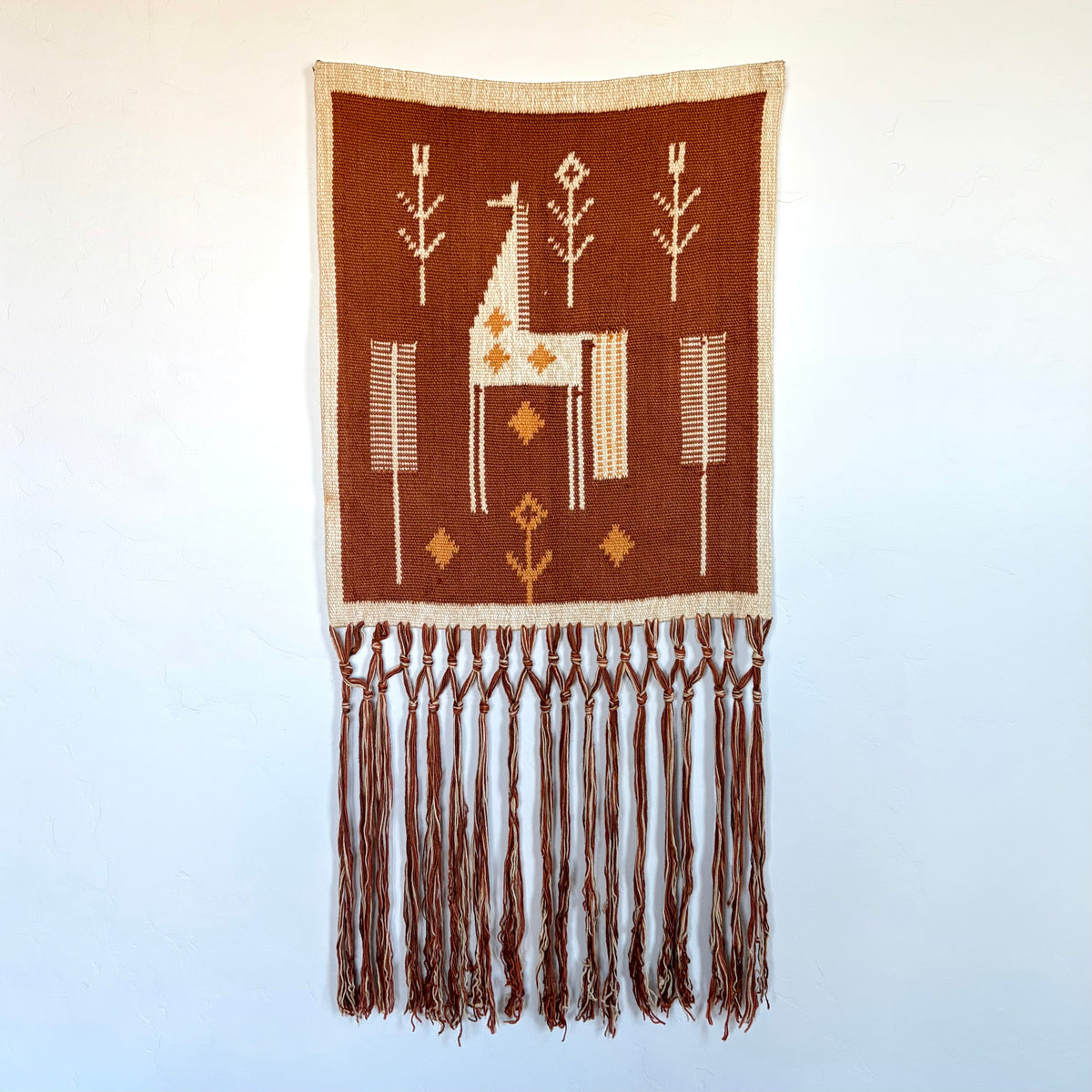 Bulgarian figurative wall hanging