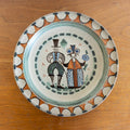 Danish folk art plate