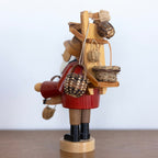 Basket peddler smoker man