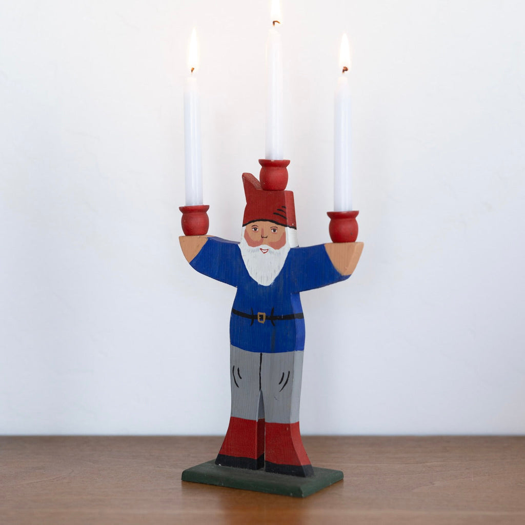 Nordic Santa candle holder no. 2