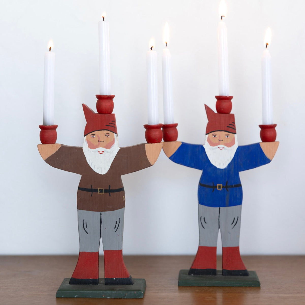 Nordic Santa candle holder no. 1