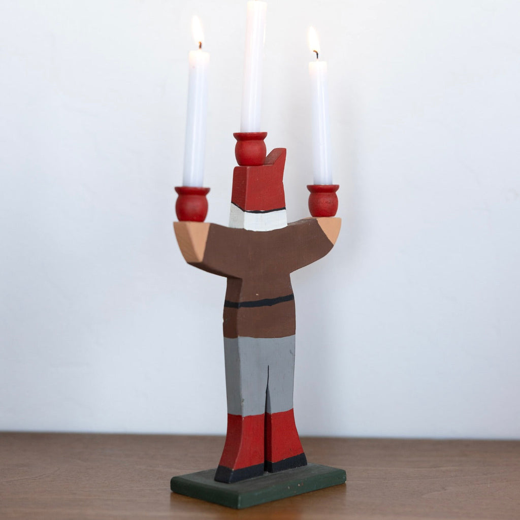 Nordic Santa candle holder no. 1