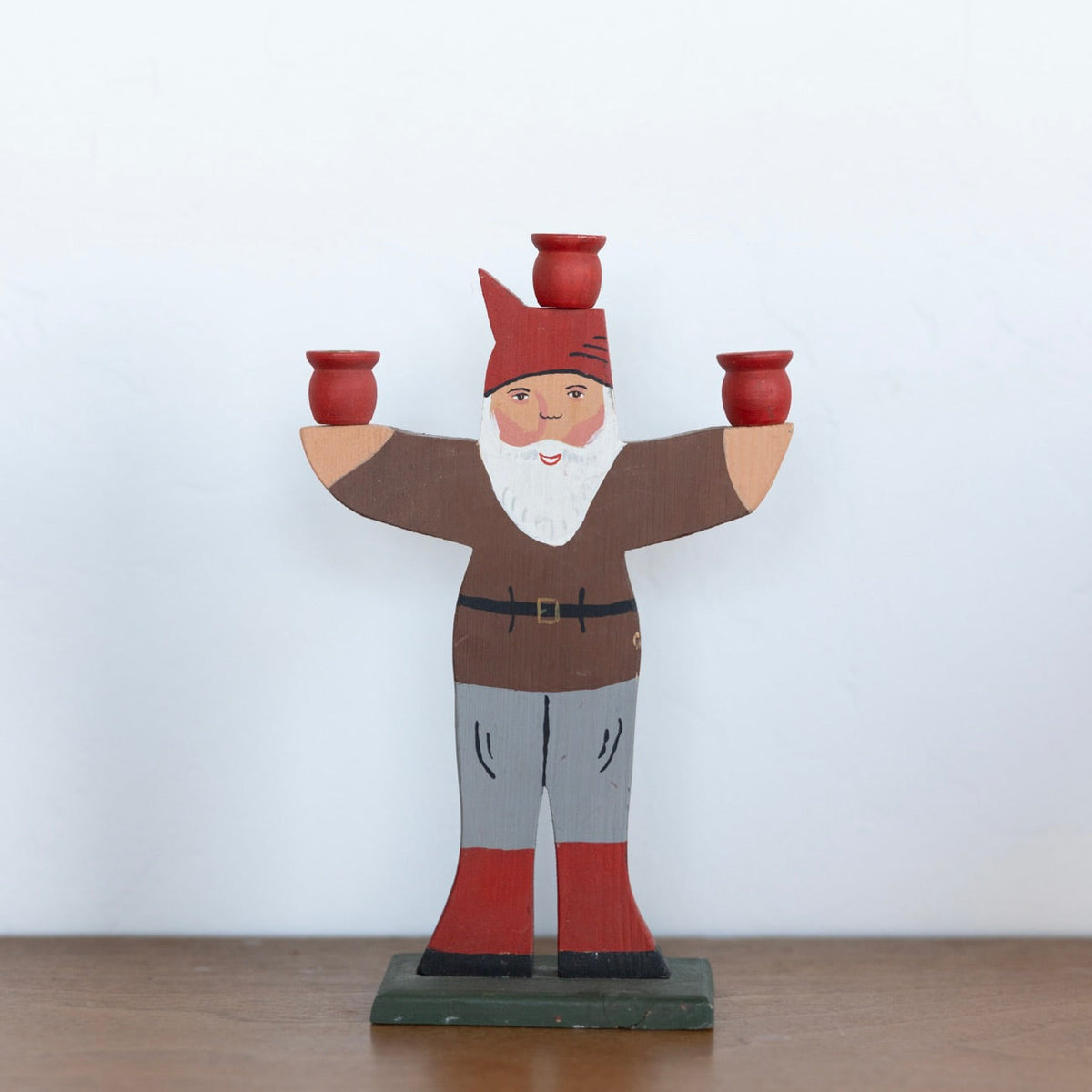 Nordic Santa candle holder no. 1