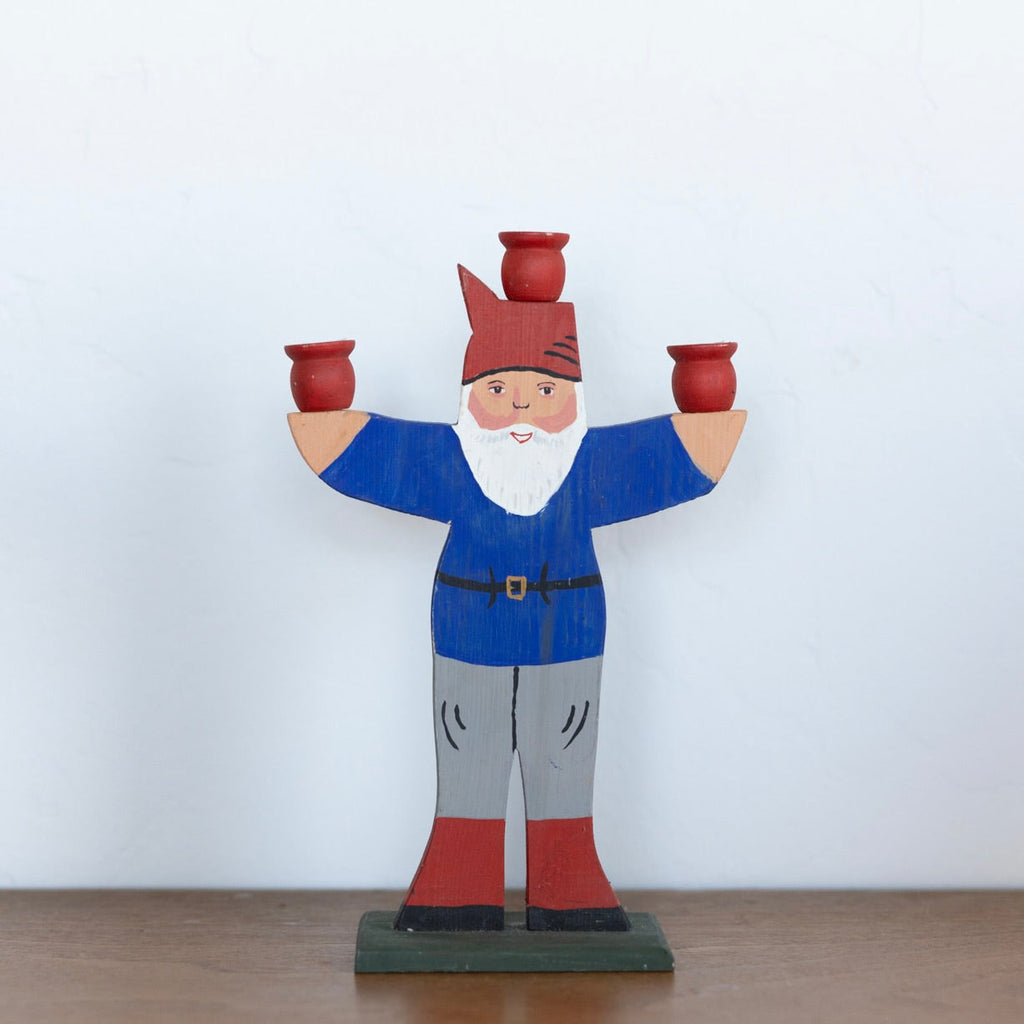 Nordic Santa candle holder no. 2