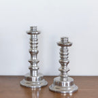Sculptural Mexican candlesticks