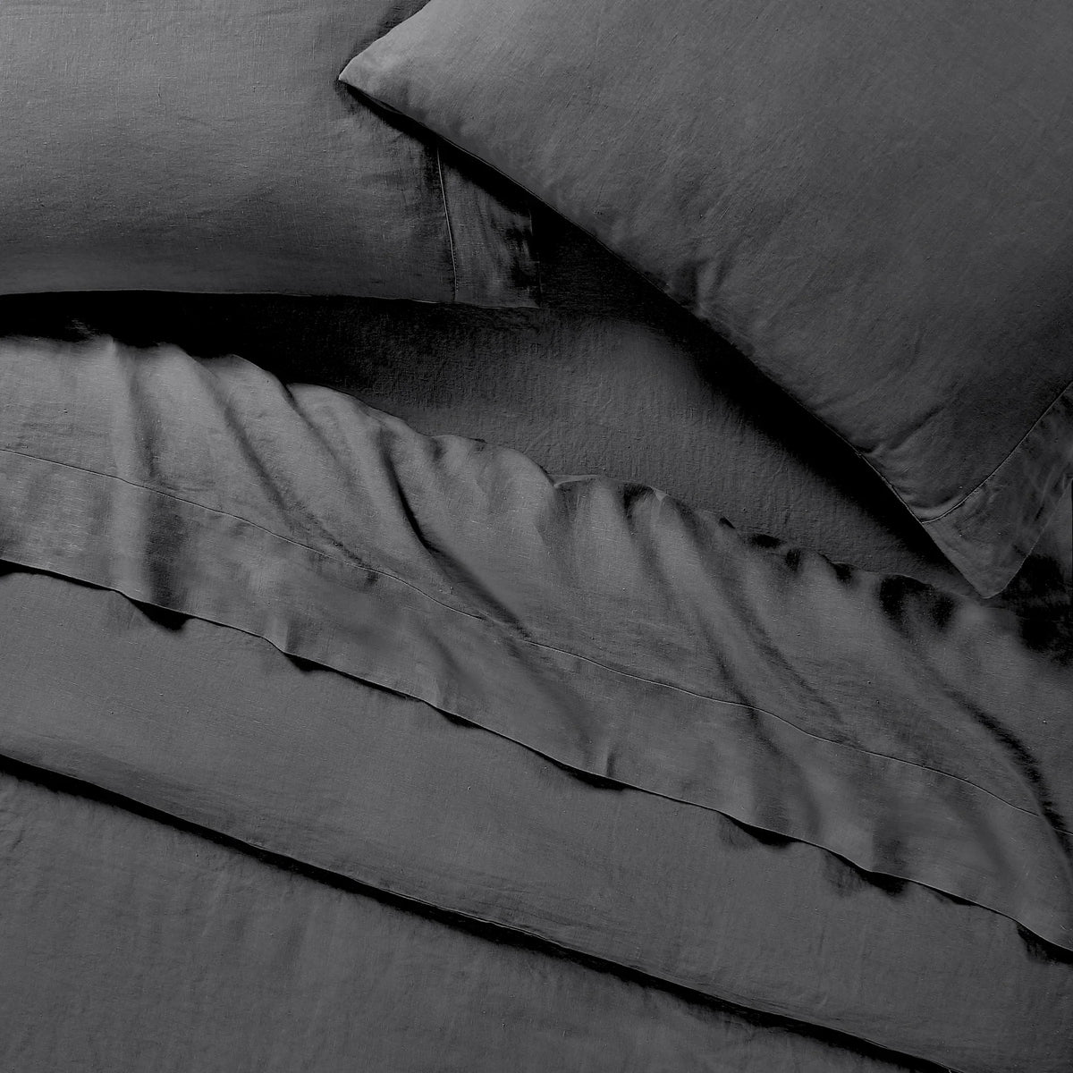 LuxeWeave Linen No Flat Sheet Set - Refresh
