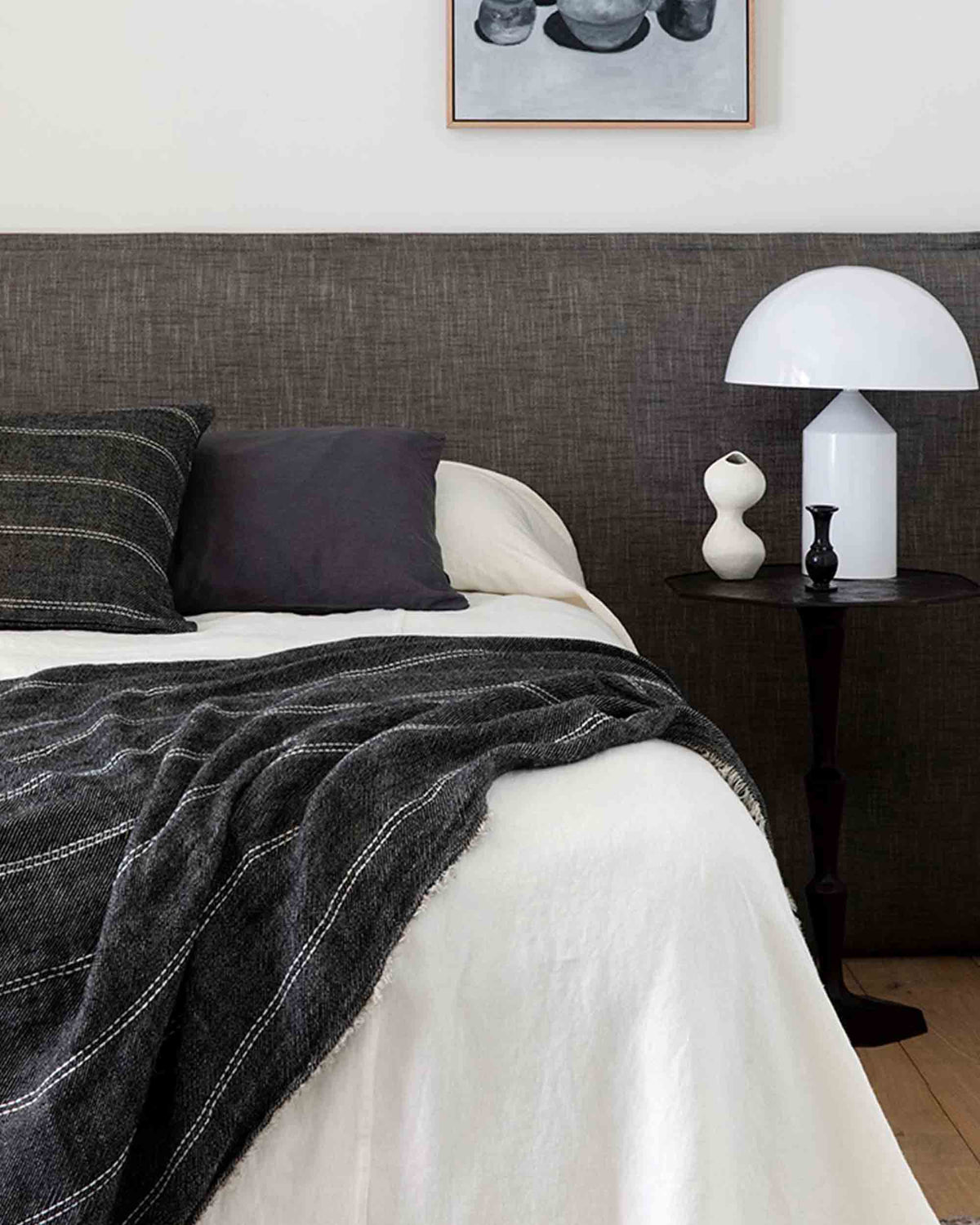 Mira Linen Throw - Rafa
