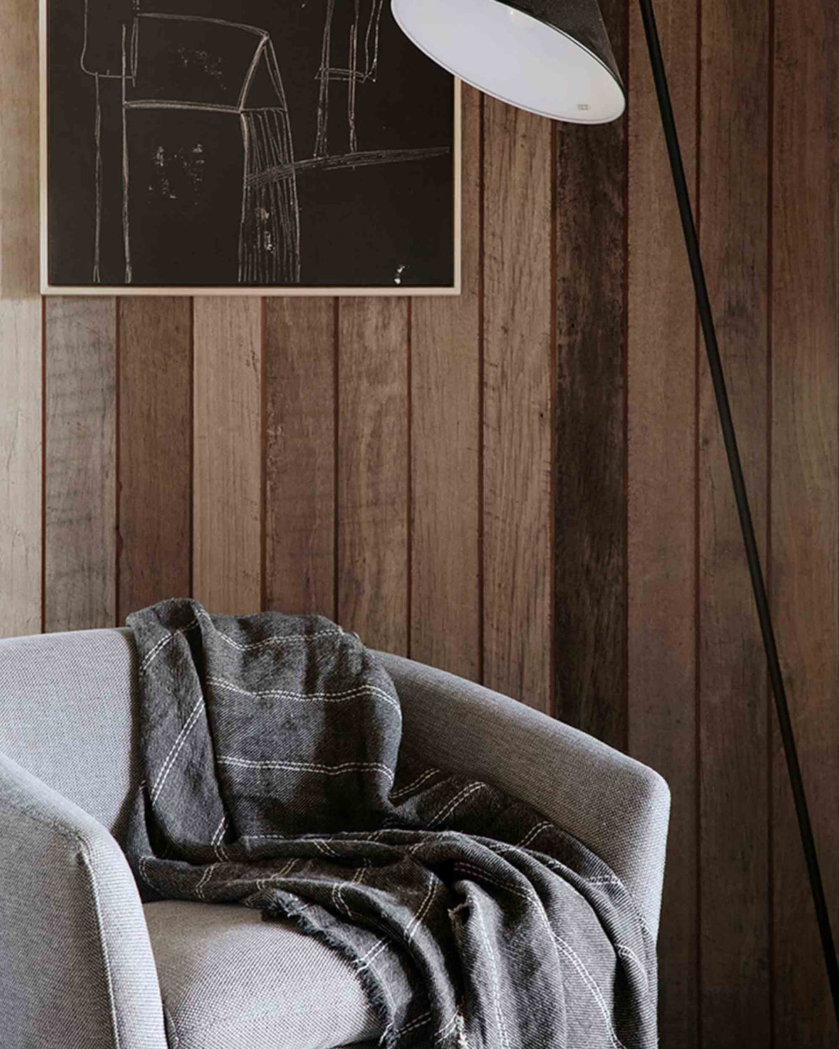 Mira Linen Throw - Rafa