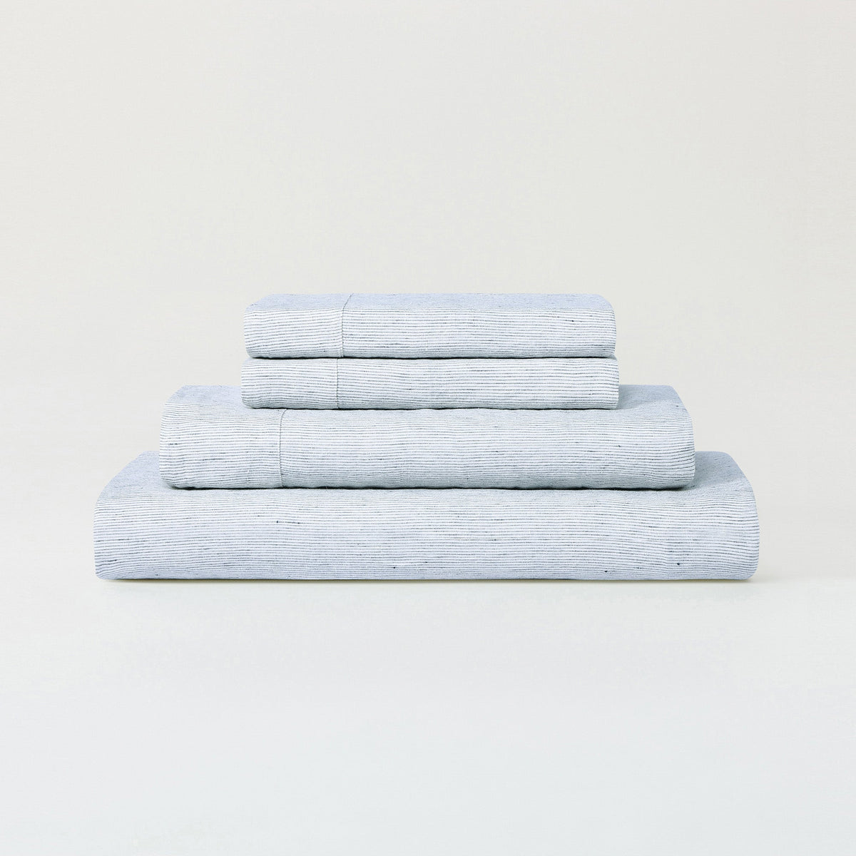 LuxeWeave Linen No Flat Sheet Set - Refresh