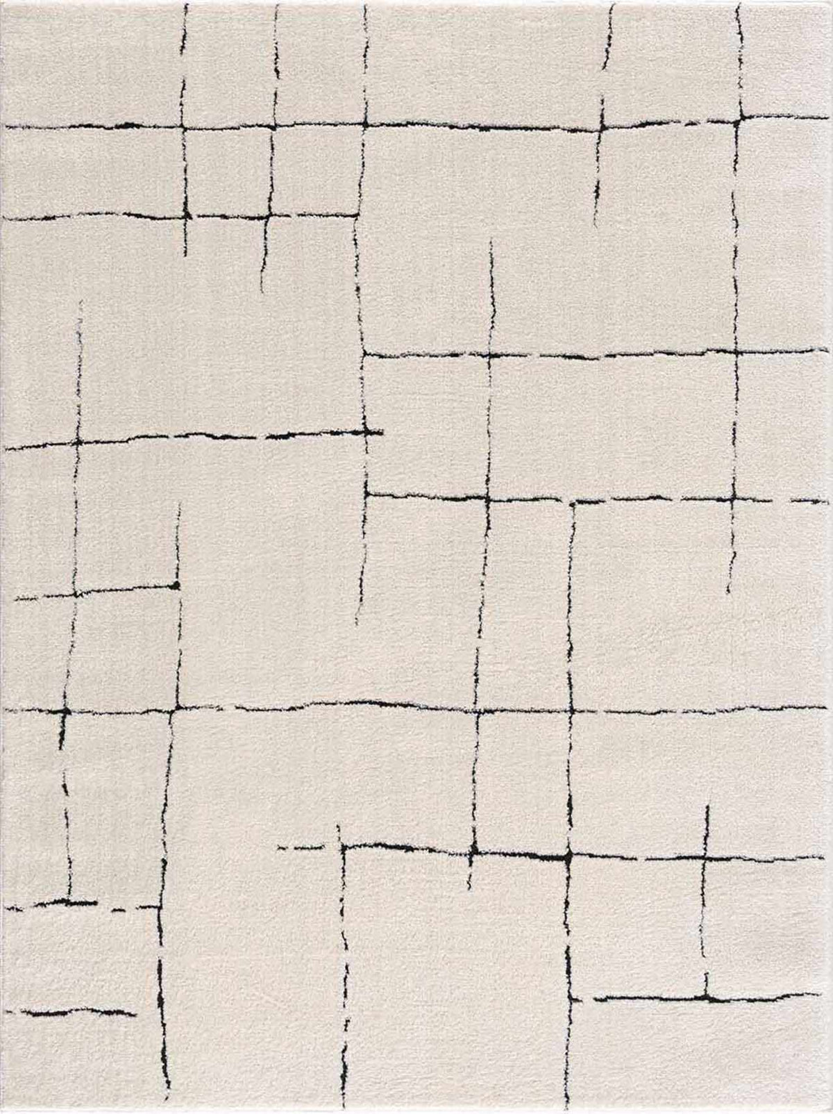 Noir Linework Area Rug