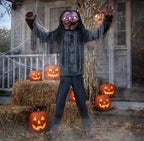 Jack & Jill Zombie Halloween Animatronic Decoration view 3