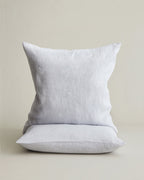 Set of 2 Linen Euro Pillowcases - Sky