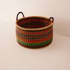 Large Woven Short Basket