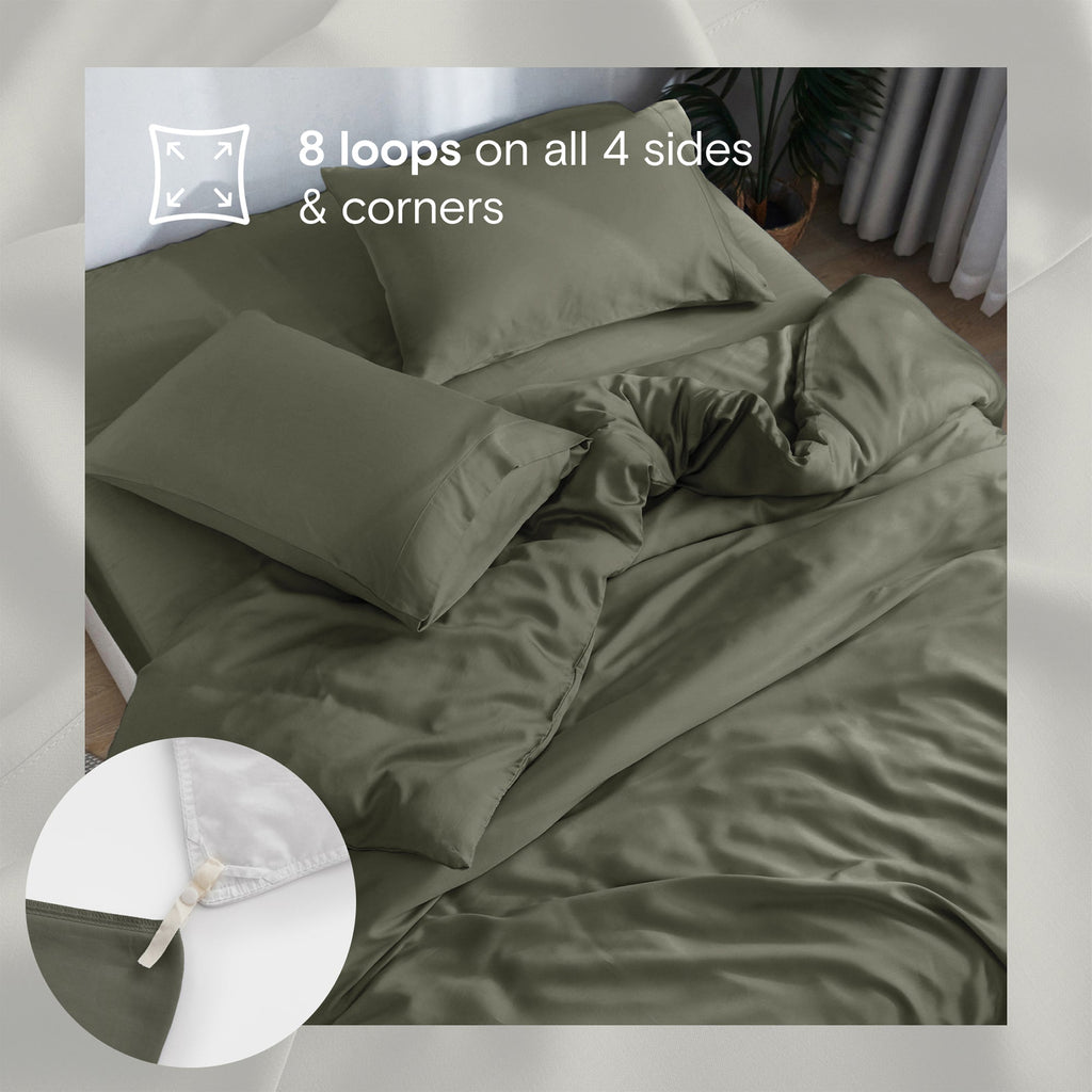 Bamboo Viscose Duvet Cover Set - Refresh