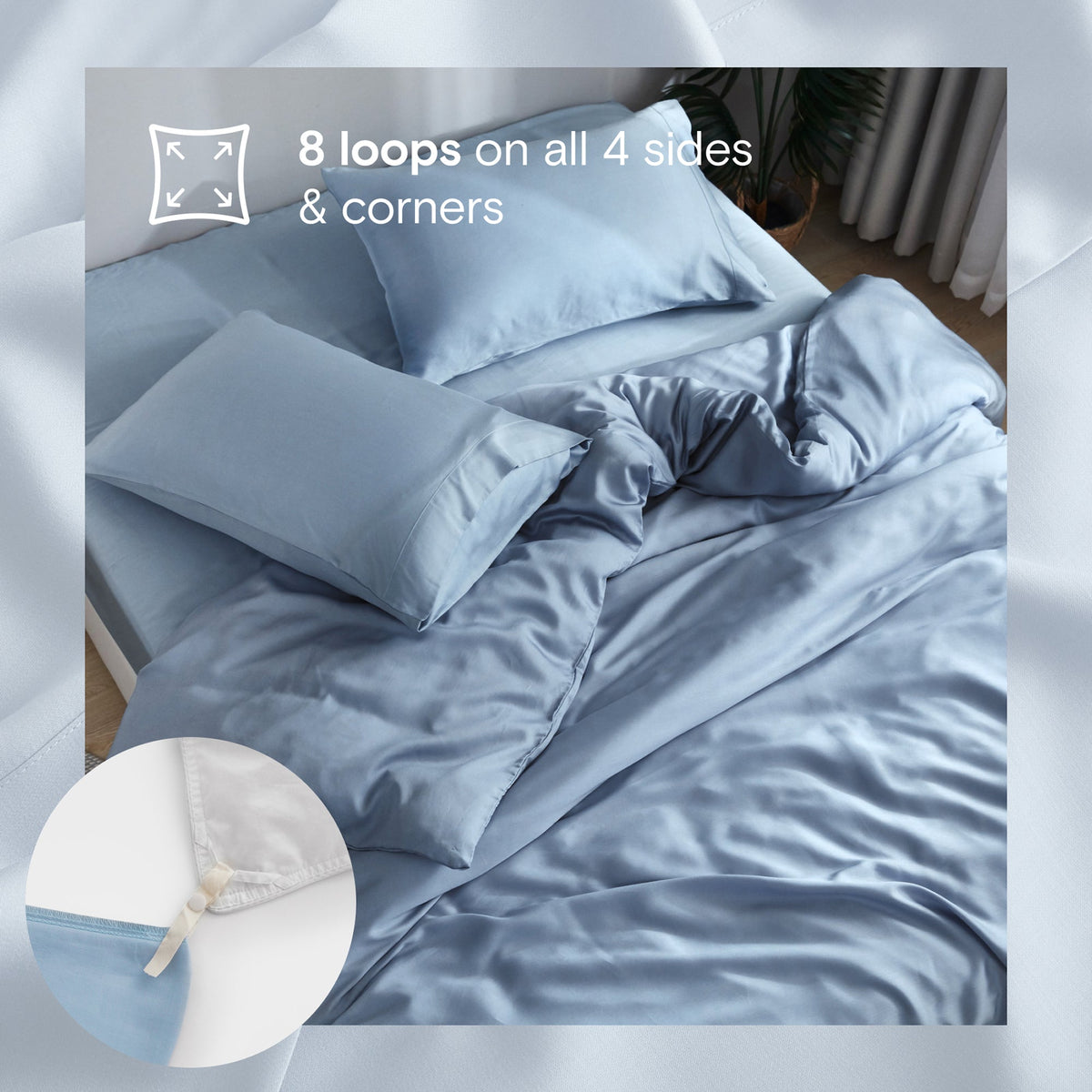 Bamboo Viscose Duvet Cover Set - Refresh