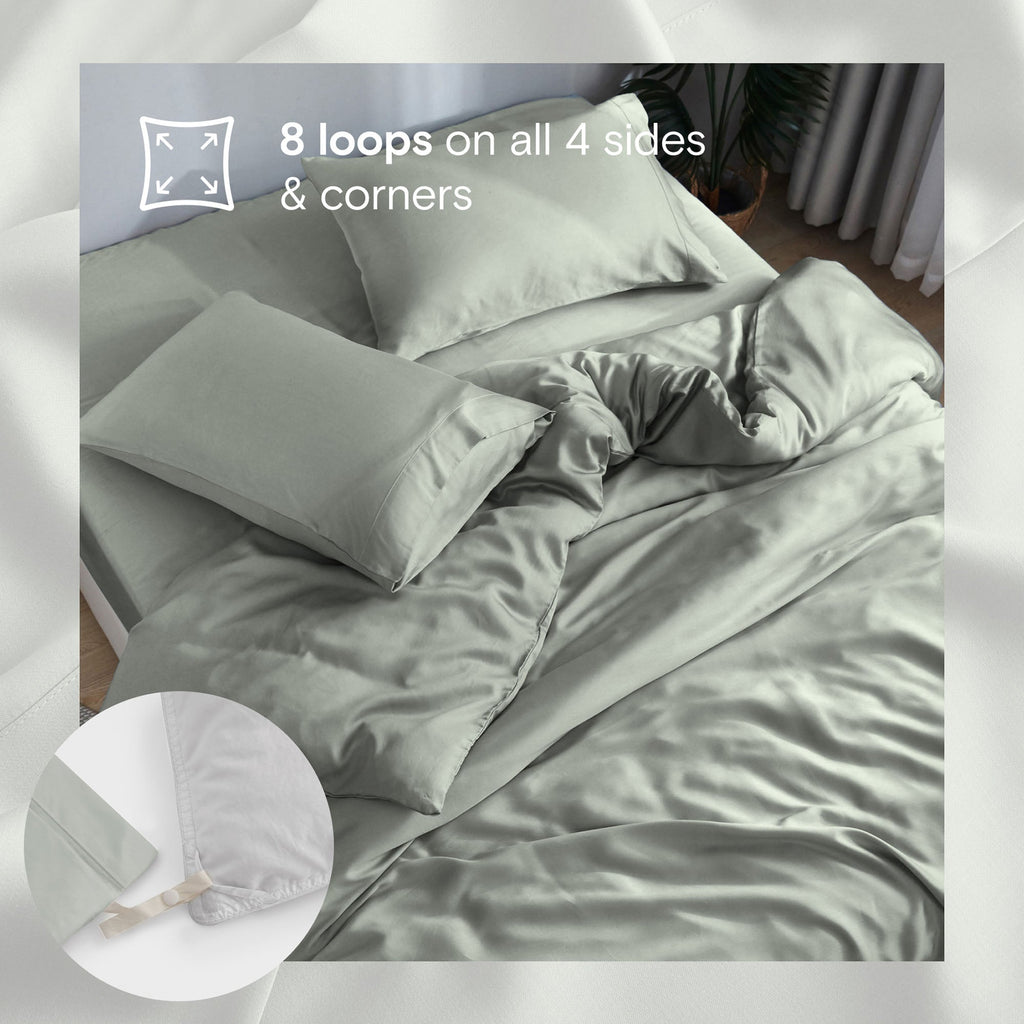 Bamboo Viscose Duvet Cover Set - Refresh