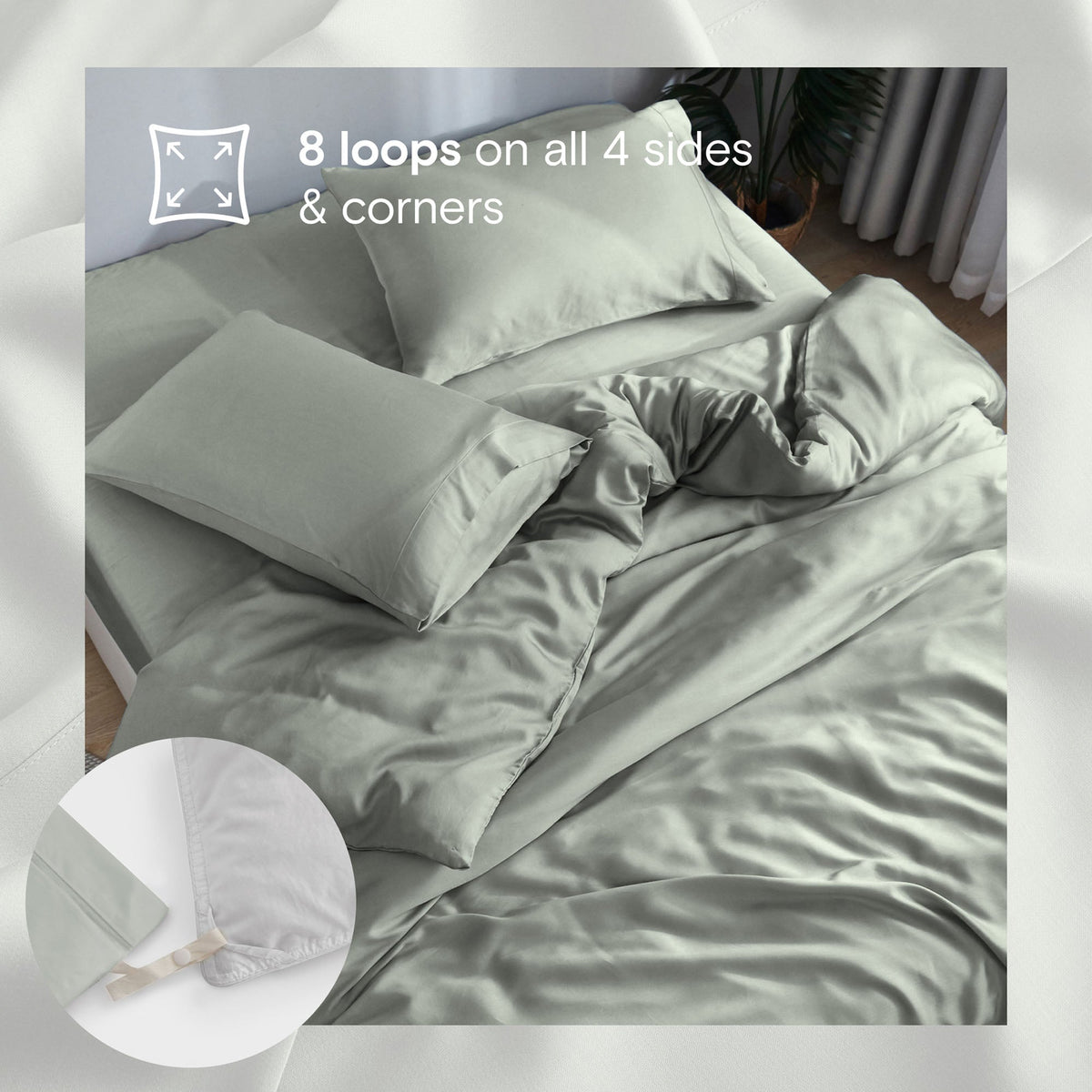 Bamboo Viscose Duvet Cover Set - Refresh