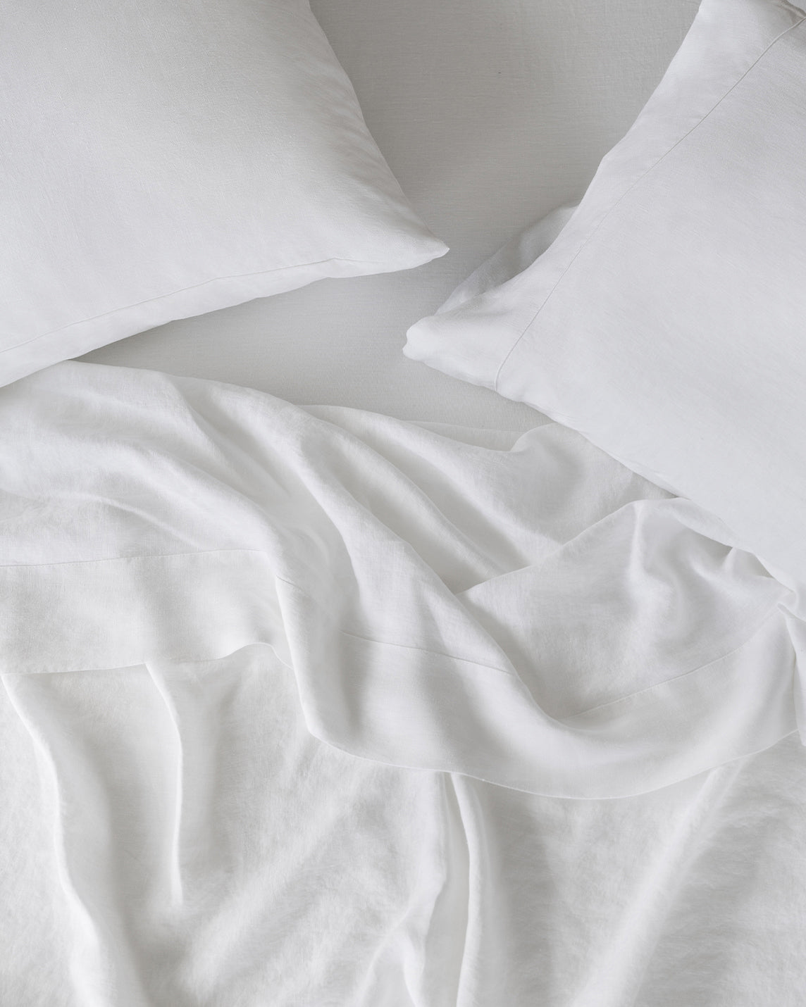 Stonewashed Linen Sheets - Individual Flat & Fitted Sheets