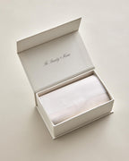 Silk Linen Flip Pillowcase - Bluestone