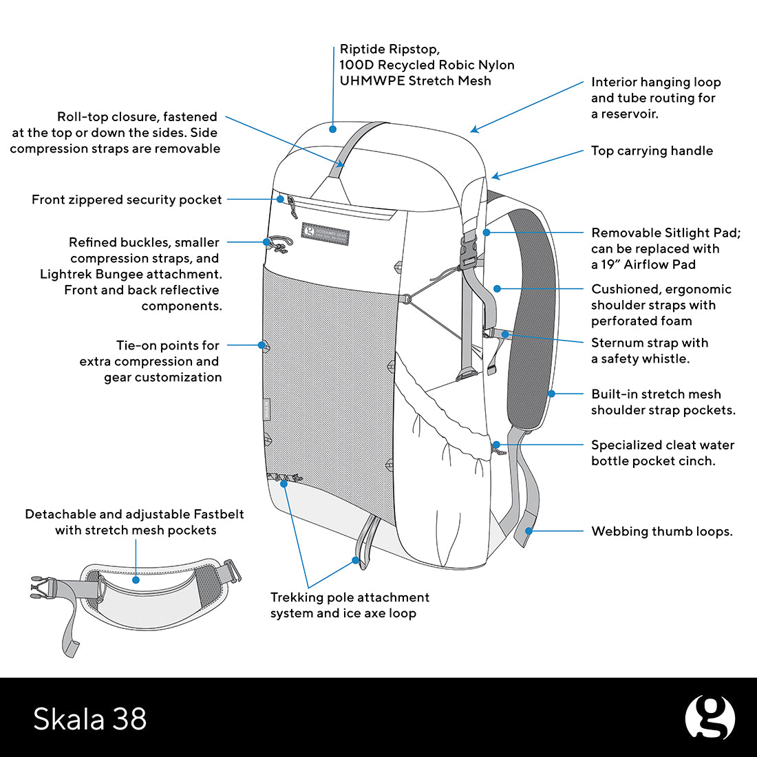 Skala 38 Ultralight Backpack