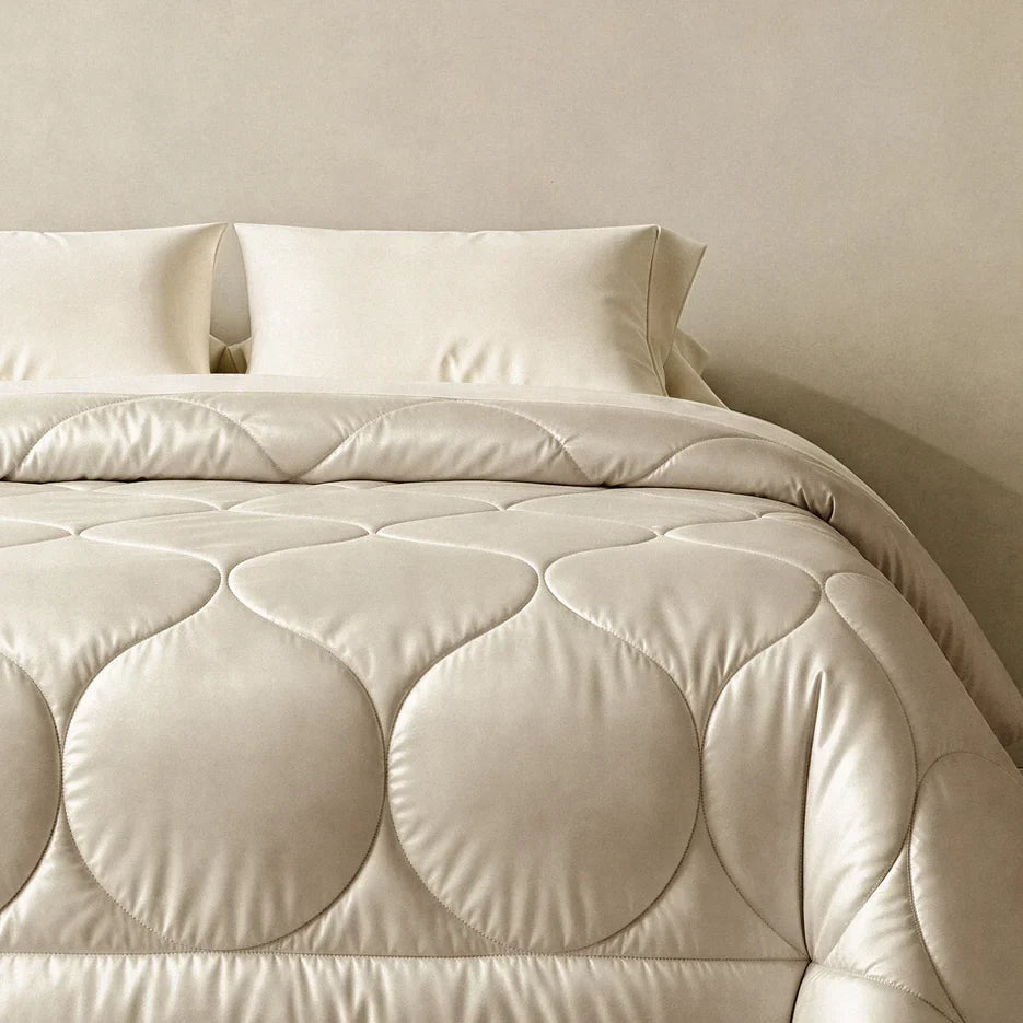 Fluffy comfort without the heat.